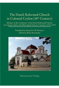 Dutch Reformed Church in Colonial Ceylon (18th Century)