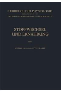 Stoffwechsel Und Ernährung