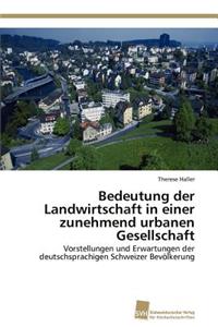 Bedeutung der Landwirtschaft in einer zunehmend urbanen Gesellschaft