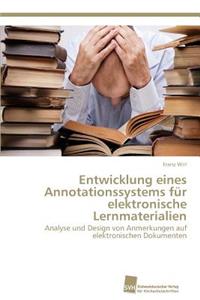 Entwicklung eines Annotationssystems für elektronische Lernmaterialien