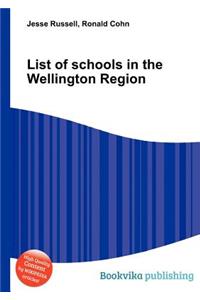 List of Schools in the Wellington Region