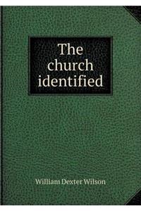 The Church Identified