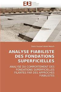 Analyse fiabiliste des fondations superficielles