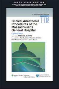 Clinical Anesthesia Procedures Of The Massachusetts General Hospital