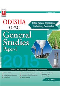 Odisha OPSC GS Paper - I 2015