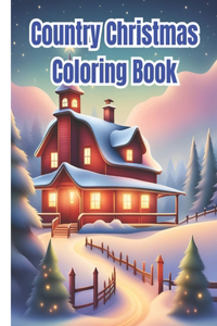 Country Christmas Coloring Book
