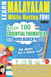 Learn Malayalam While Having Fun! - For Adults