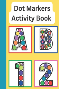 Dot markers activity book for preschoolers