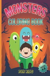 Monsters Coloring Book for Kids