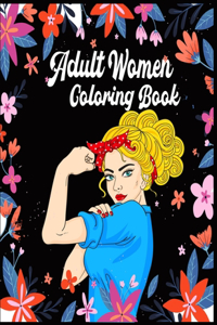 Adult Women Coloring Book