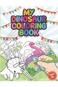 My Dinosaur Coloring Book