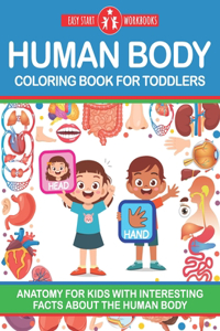 Human Body Coloring Book For Toddlers