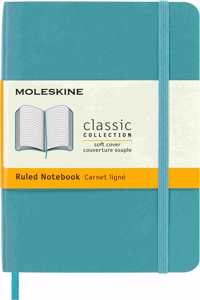 Moleskine Reef Blue Notebook Pocket Ruled Soft