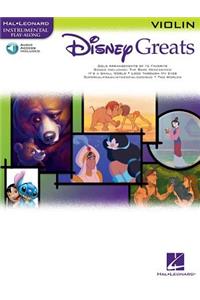 Disney Greats - Instrumental Play-Alongs for Violin (Book/Online Audio)