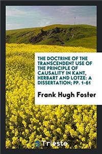 THE DOCTRINE OF THE TRANSCENDENT USE OF