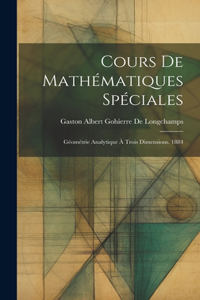 Cours De Mathématiques Spéciales