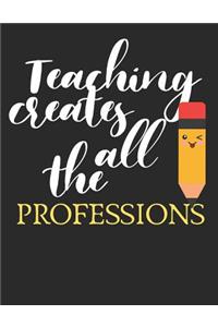 Teaching Creates All The Professions