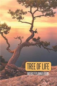 Tree of Life Weekly Planner Book