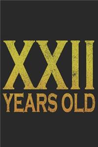 22 Years Old
