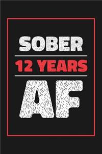 12 Years Sober AF