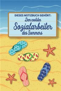 Dieses Notizbuch gehört dem coolsten Sozialarbeiter des Sommers