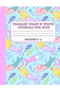 Primary Draw & Write Journal for Kids Grades K-2