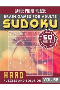 Hard Sudoku Large Print