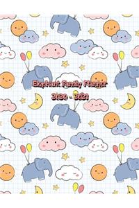 Elephant Family Planner 2020-2021