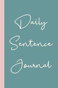 Daily Sentence Journal