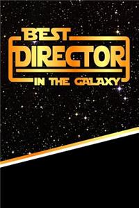 The Best Director in the Galaxy: Weekly Planner Notebook Book 120 Pages 6"x9"