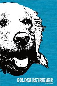 Golden Retriever Dot Grid Journal