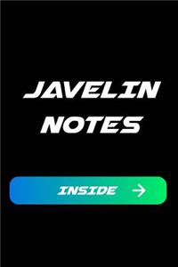 Javelin Notes Inside