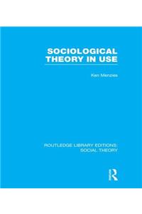 Sociological Theory in Use (RLE Social Theory)