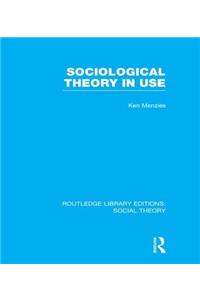 Sociological Theory in Use (Rle Social Theory)