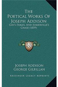 The Poetical Works Of Joseph Addison
