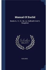 Manual Of Euclid