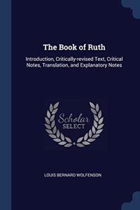THE BOOK OF RUTH: INTRODUCTION, CRITICAL