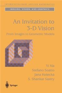 Invitation to 3-D Vision