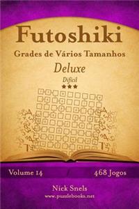Futoshiki Grades de Vários Tamanhos Deluxe - Difícil - Volume 14 - 468 Jogos