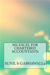MS-Excel for Chartered Accountants