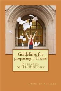 Guidelines for preparing a Thesis