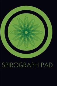 Spirograph Design Pad/Notebook/Journal