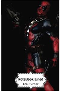 Notebook Lined Deadpool