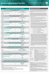Newborn Coding Decision Tool 2023