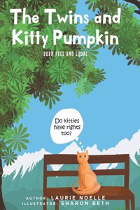 Twins and Kitty Pumpkin
