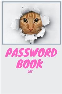 Password Book Cat