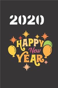 Happy New Year 2020 Journal Notebook