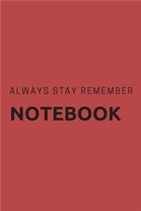 lined Notebook for making a goals list or achievements that always make you Remember them