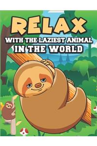 Relax with the laziest animal in the world
