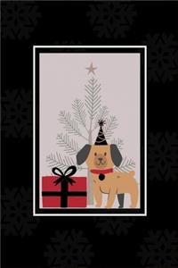 Dog notebooks: Christmas Journal, Christmas Gift, Christmas Notebook.(journal,120 page, White Paper 6x9 inches).Great to give as a gift for dogs lover